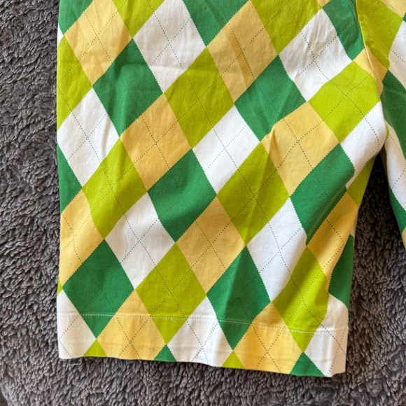 LOUDMOUTH Men’s Argyle Golf Shorts - Picture 12 of 16